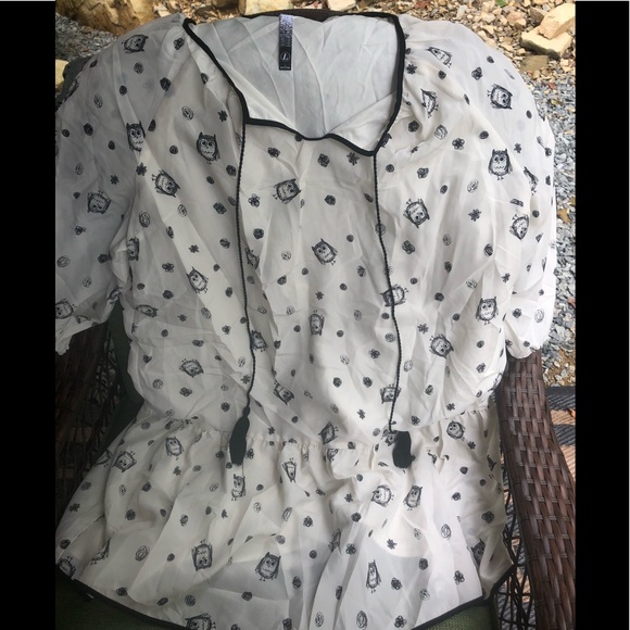 Kensie women’s Owl dress size L - Picture 4 of 5